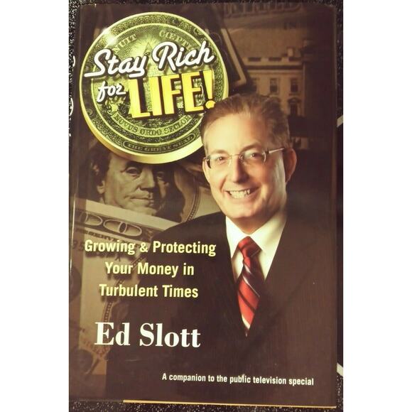 Stay Rich for Life Protecting Money in Turbulent Times Finance Book Ed Slott - Picture 1 of 5